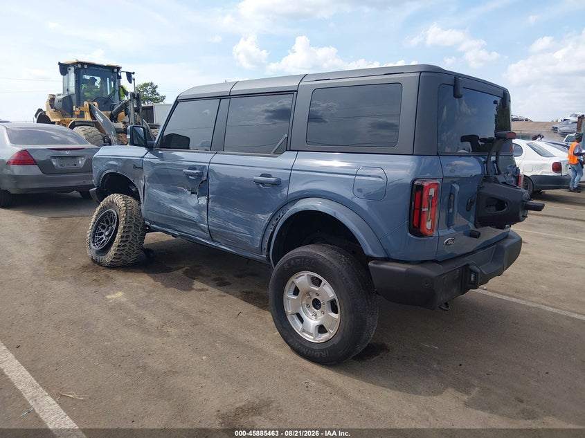 Vin: 1fmde8bh4slb43499, lot: 46384496, ford bronco outer banks 20253