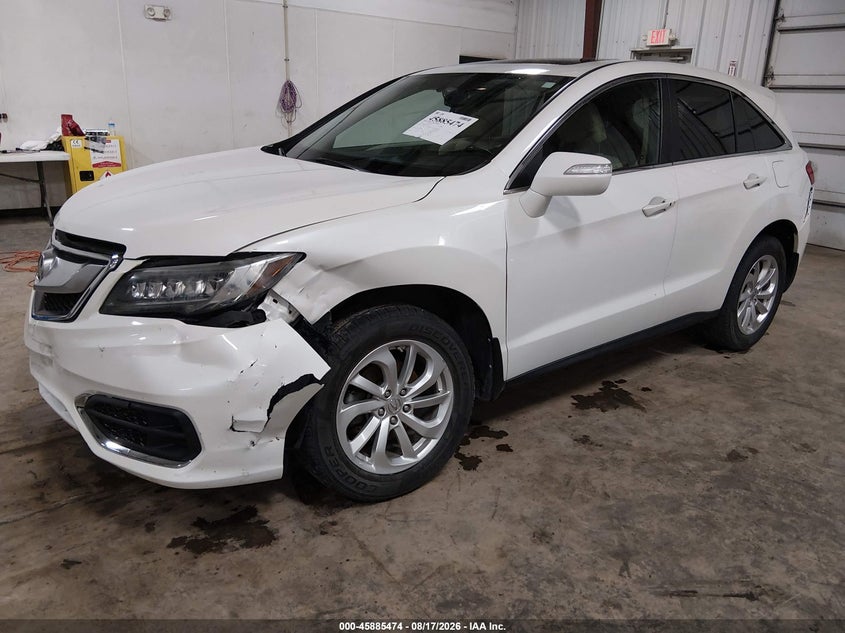 2017 Acura RDX, Лівий перед, IAAI, VIN 5J8TB4H39HL003164 — фото 2