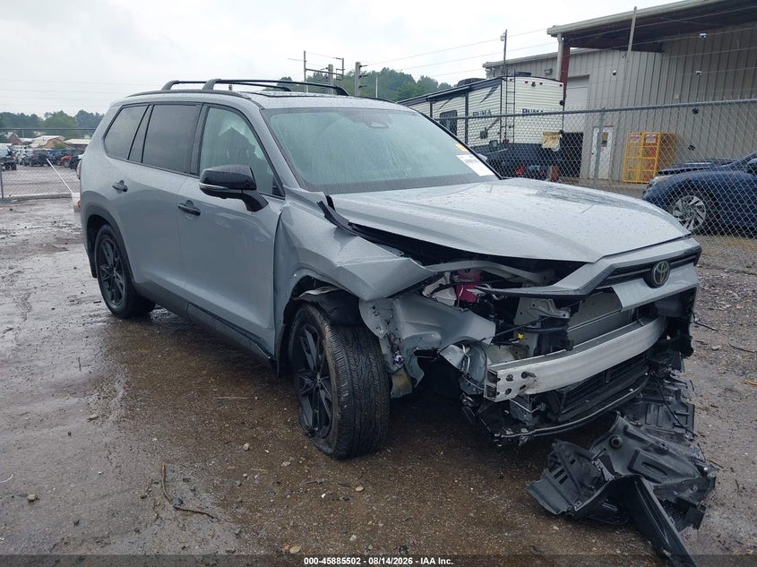 Vin: 5tdacab5xts099244, lot: 46384536, toyota grand highlander hybrid nightshade edition 2026 img_1
