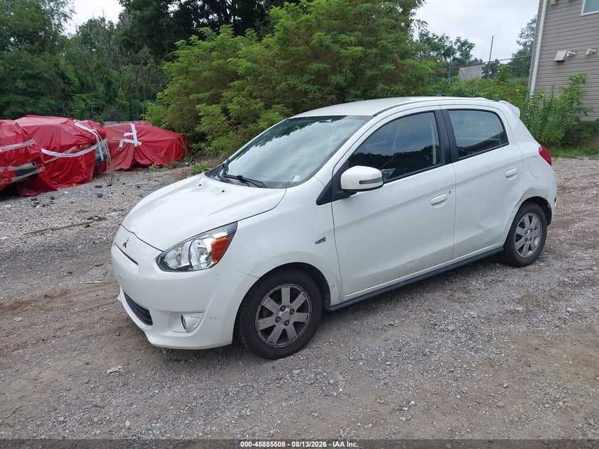 2015 MITSUBISHI MIRAGE auction photo 2