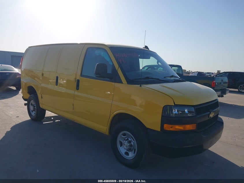 Vin: 1gcwgafp7m1245880, lot: 46384543, chevrolet express cargo rwd 2500 regular wheelbase wt 2021 img_1