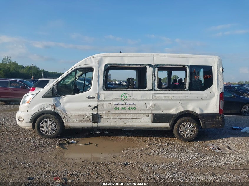 FORD TRANSIT-350 PASSENGER VAN 2020 VIN 1FBAX2C89LKA43813