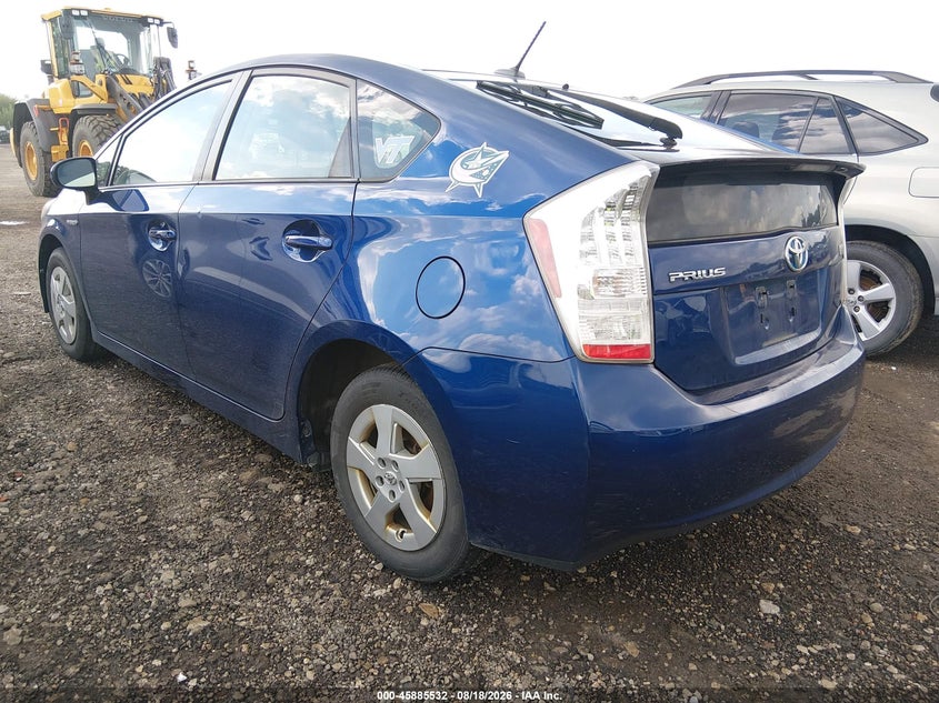TOYOTA PRIUS 2010 VIN JTDKN3DU0A0049970