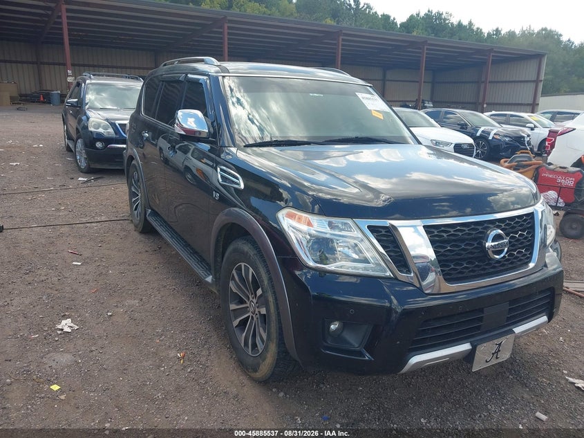 Vin: jn8ay2nc2jx502727, lot: 46384570, nissan armada sl 20181