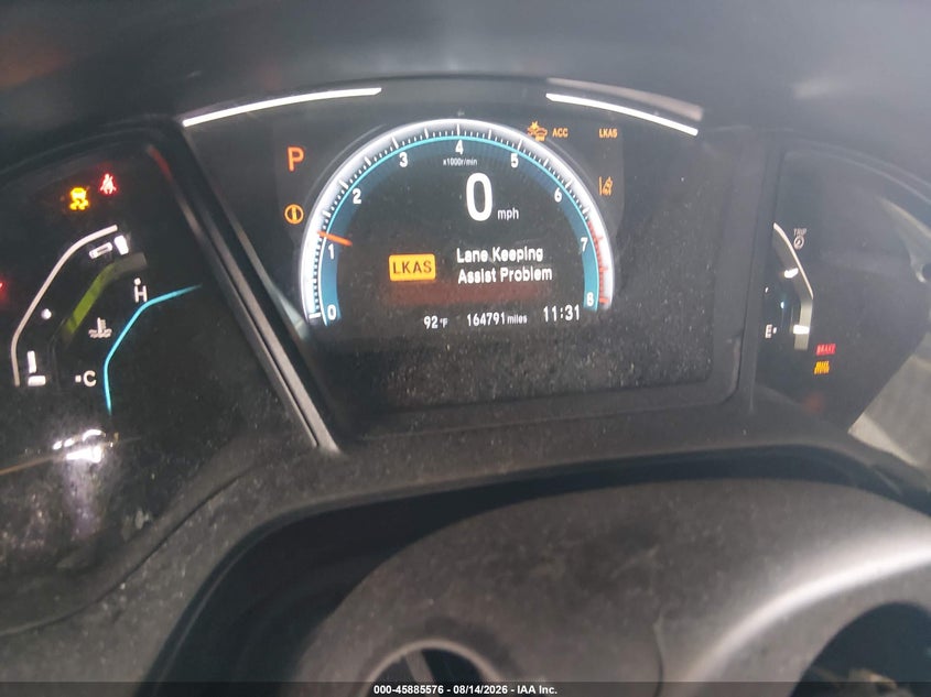2019 HONDA CIVIC auction photo 7
