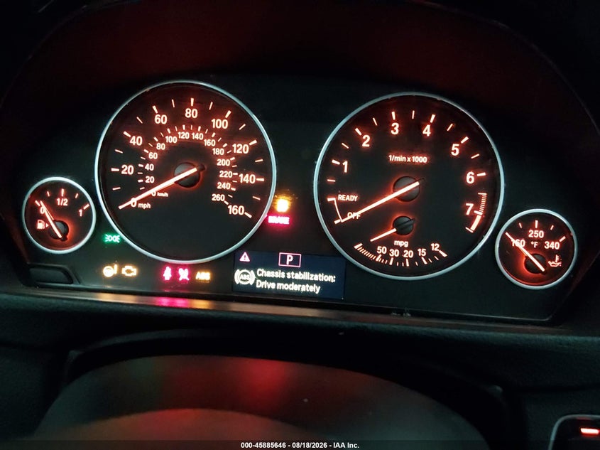BMW 320I 2014 VIN WBA3C3C54EPV90194