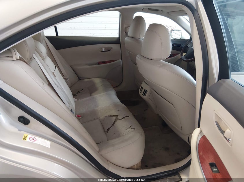 2010 LEXUS ES 350 auction photo 8