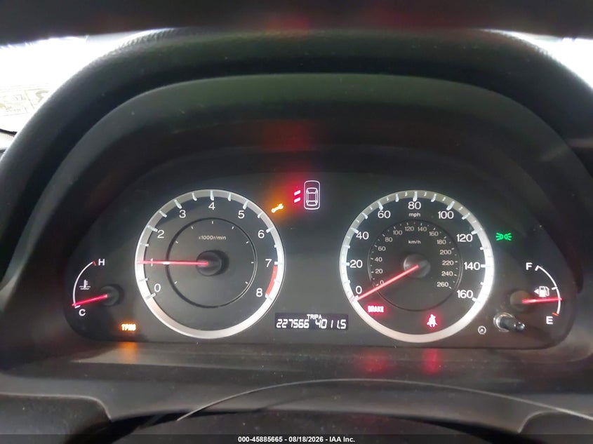 2012 HONDA ACCORD SEDAN 2.4L I-4 DOHC, VVT, 190HP