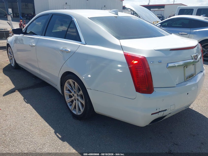 Vin: 1g6ar5ss5g0127653, lot: 46384700, cadillac cts luxury collection 20163