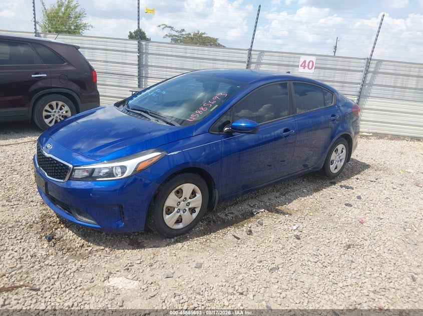 Vin: 3kpfk4a71je200515, lot: 46384727, kia forte lx 20182