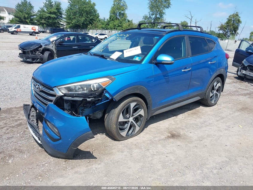 2017 Hyundai Tucson, Front End, IAAI, VIN KM8J33A27HU317593 — photo 2