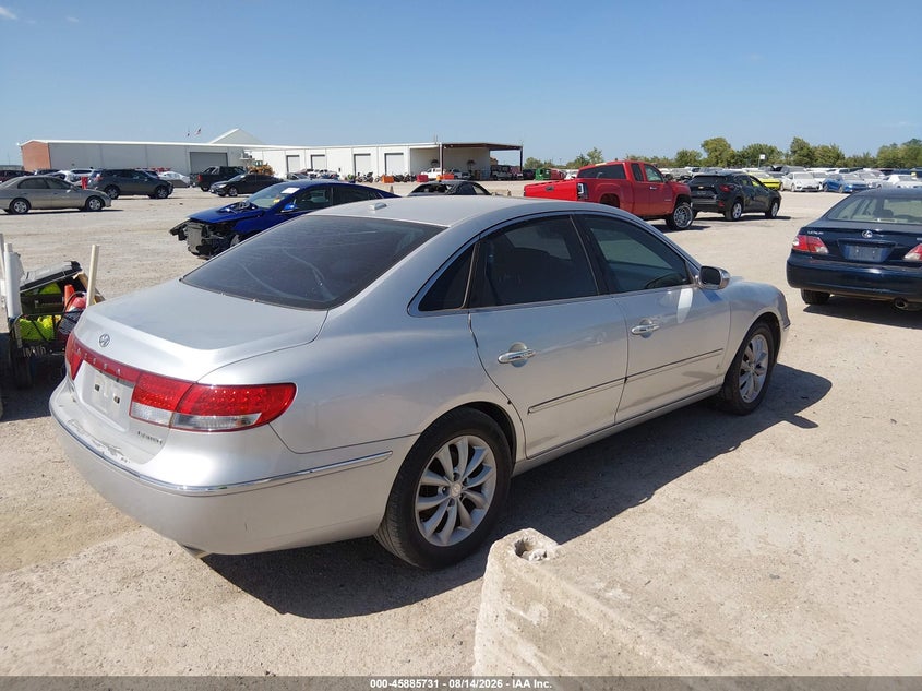 2008 HYUNDAI AZERA auction photo 4