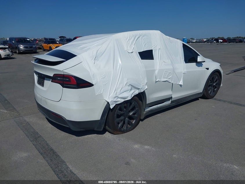 Vin: 7saxcbe51pf405479, lot: 46384829, tesla model x dual motor all-wheel drive/standard range 20234