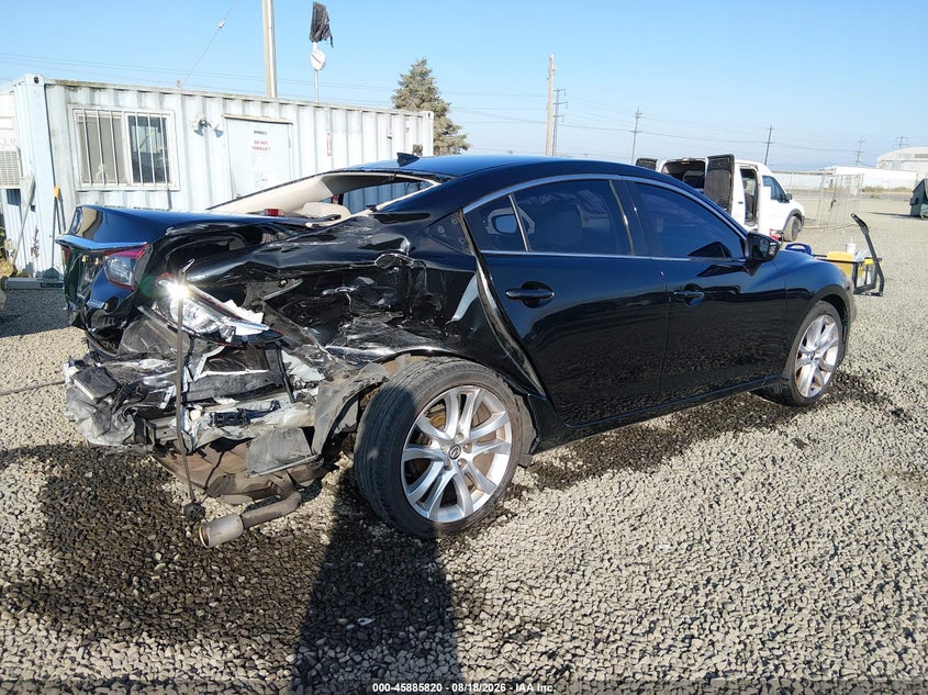 Vin: jm1gj1t58g1400515, lot: 46384854, mazda mazda6 i touring 20164