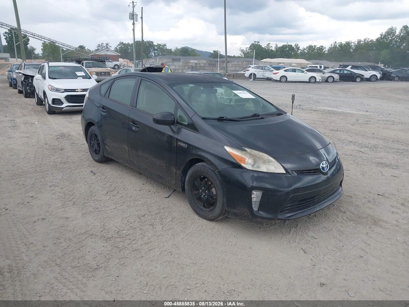 2012 TOYOTA PRIUS auction photo 1