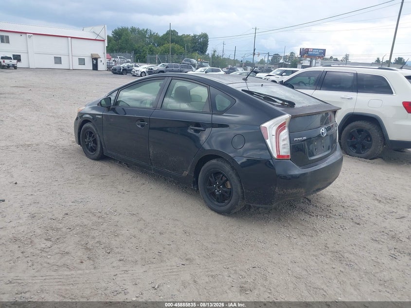 2012 TOYOTA PRIUS auction photo 3