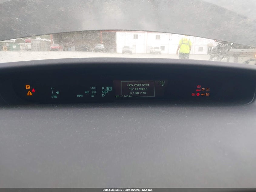 2012 TOYOTA PRIUS auction photo 7