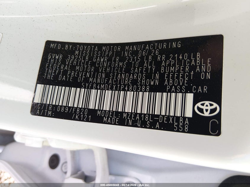 TOYOTA COROLLA - zdjęcie 9