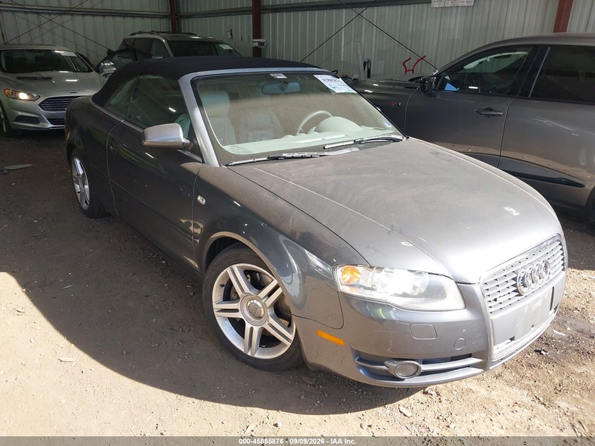 AUDI A4 2007 VIN WAUDF48H87K023278