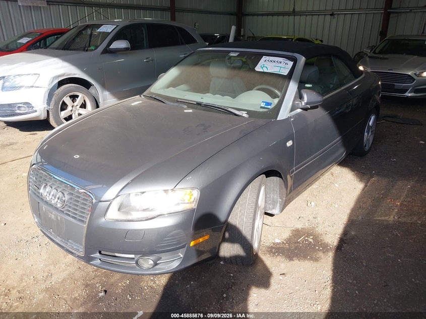 AUDI A4 2007 VIN WAUDF48H87K023278