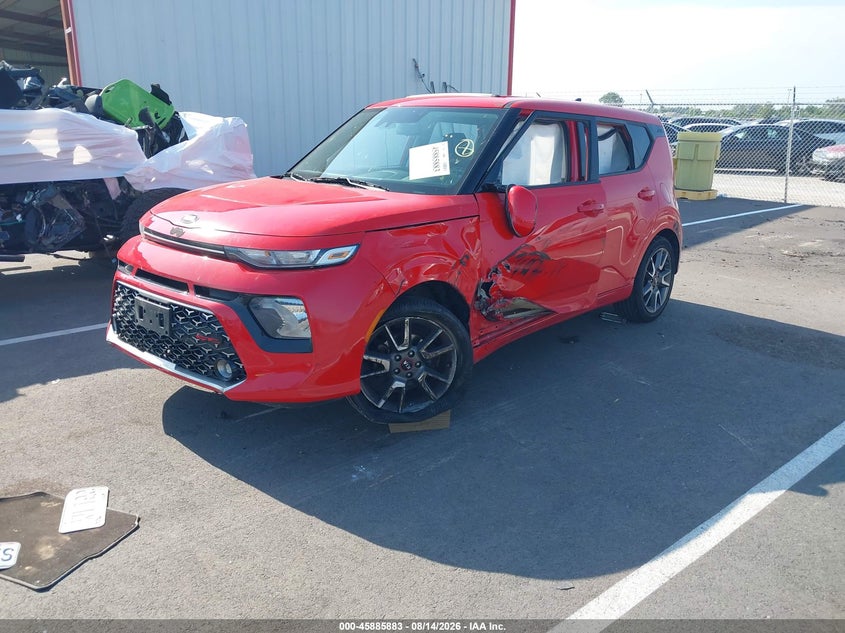 Vin: kndj63au8l7053997, lot: 46384917, kia soul gt-line 20202