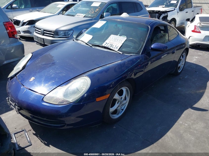 2001 Porsche 911, Right Side, IAAI, VIN WP0AA29941S621889 — photo 2