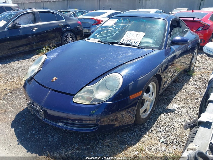 PORSCHE 911 2001 VIN WP0AA29941S621889