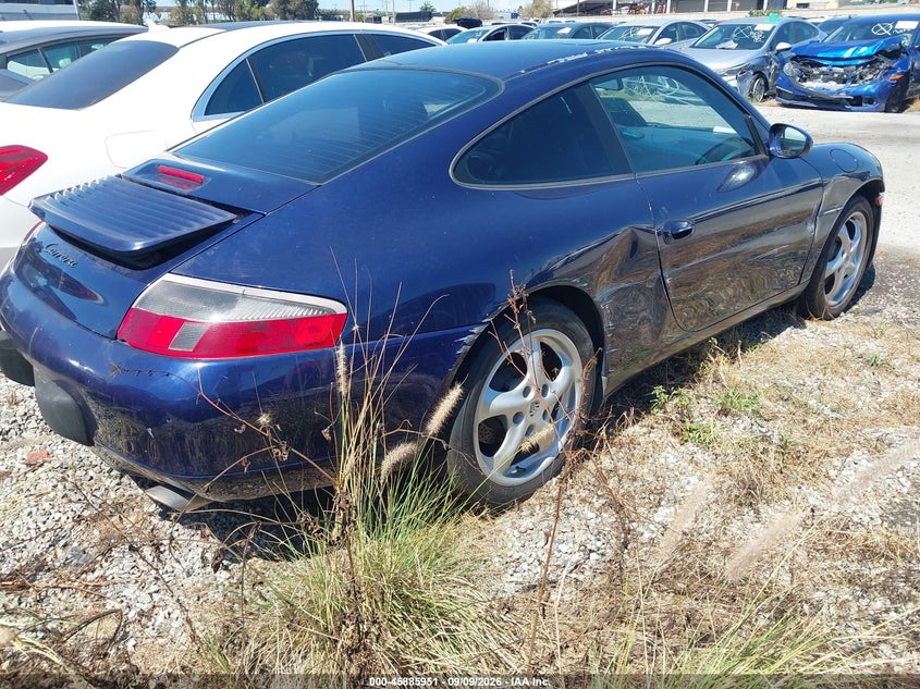 PORSCHE 911 2001 VIN WP0AA29941S621889