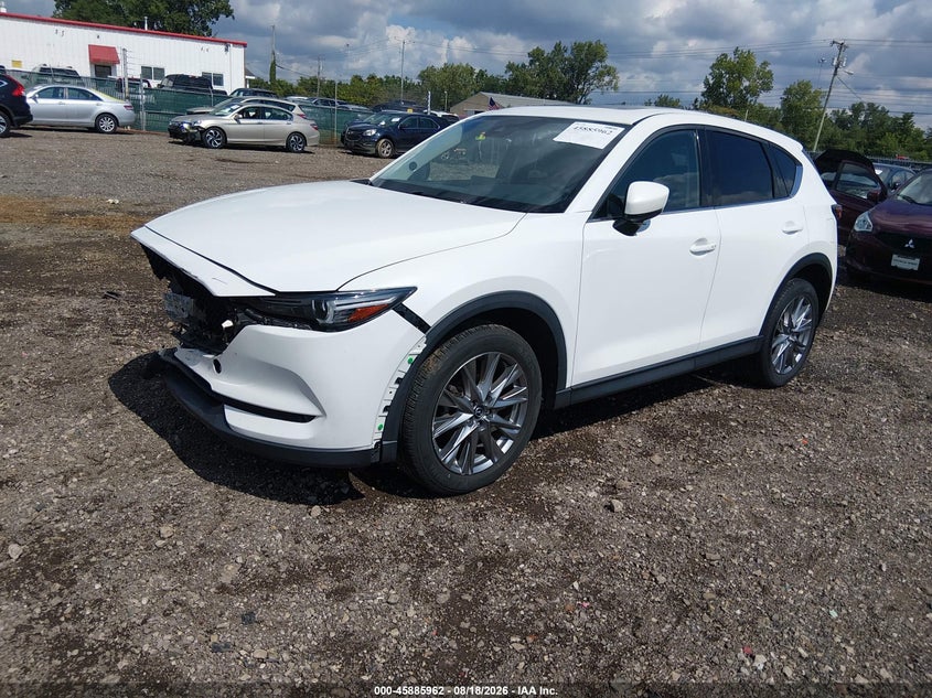 2021 Mazda CX-5, Удар спереди, IAAI, VIN JM3KFBDM2M0336312 — фото 2