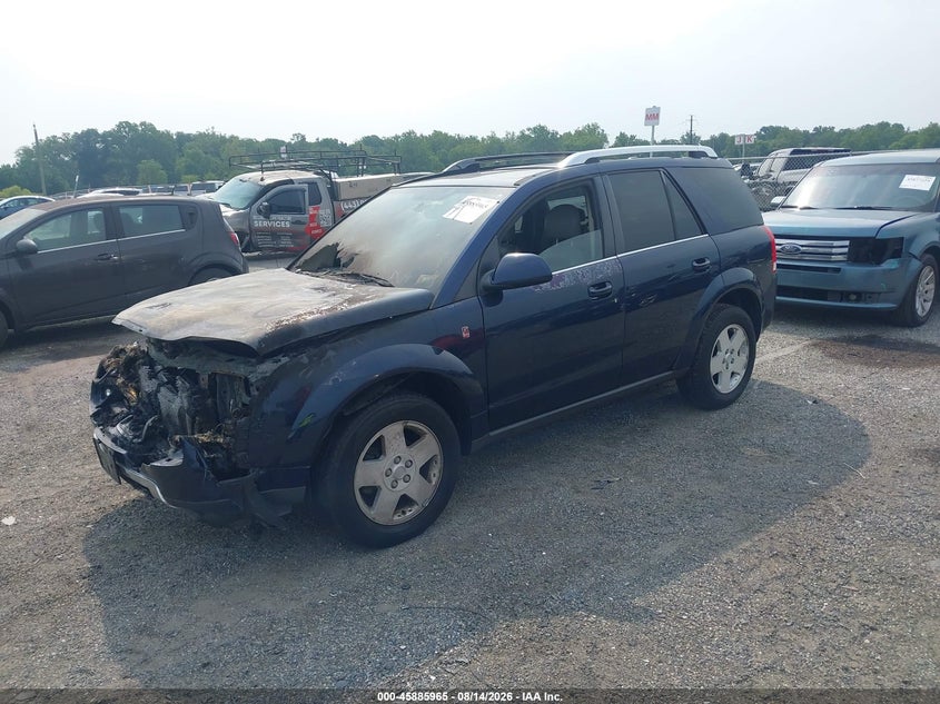 2006 Saturn Vue V6, Engine Burn, IAAI, VIN 5GZCZ63416S892954 — photo 2