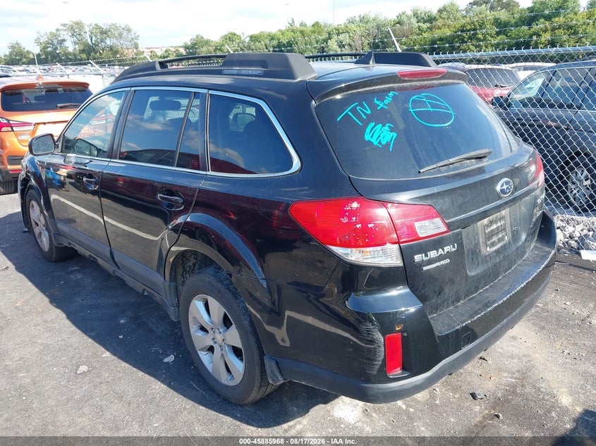 2011 SUBARU OUTBACK SPORT UTILITY VEHICLE 2.5L H-4 VVT, 170HP
