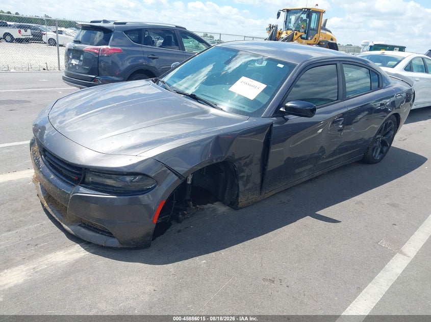 2019 Dodge Charger, Left Side, IAAI, VIN 2C3CDXBGXKH588304 — photo 2