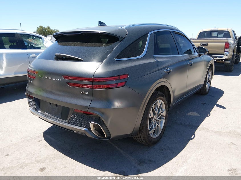 Vin: 5nmmadtb3rh010103, lot: 46385093, genesis gv70 2.5t awd 20244