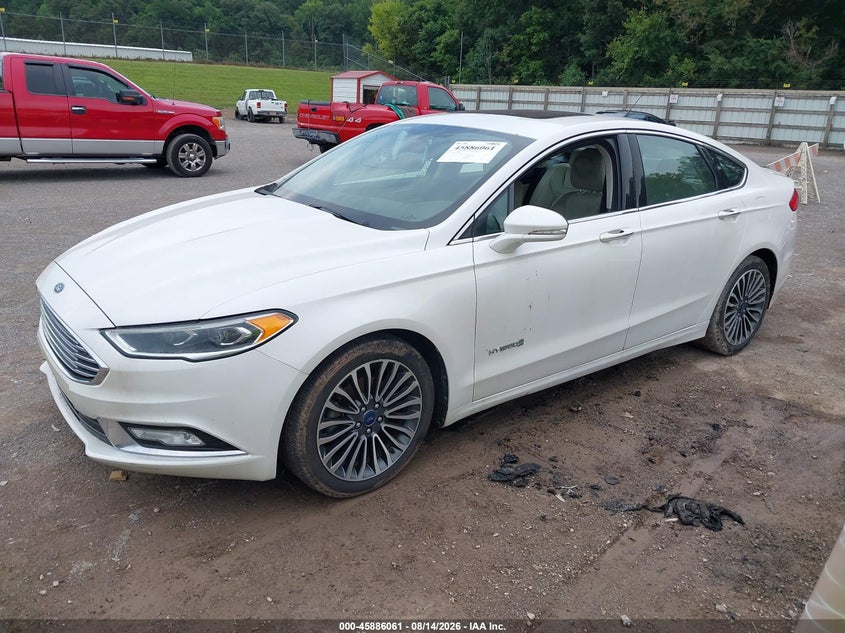 2018 FORD FUSION HYBRID auction photo 2
