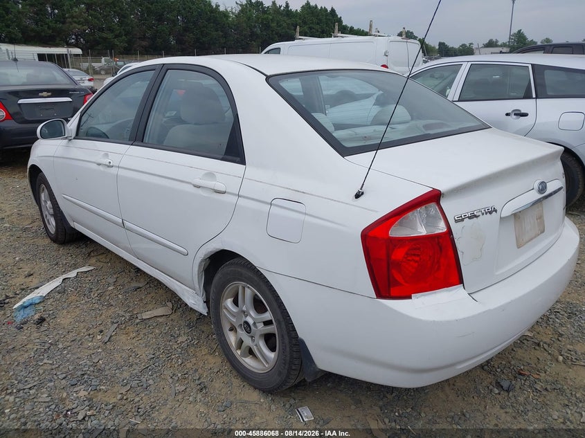 2005 KIA SPECTRA auction photo 3