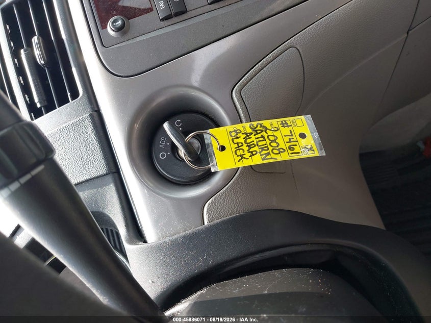 SATURN AURA 2008 VIN 1G8ZS57N98F297417