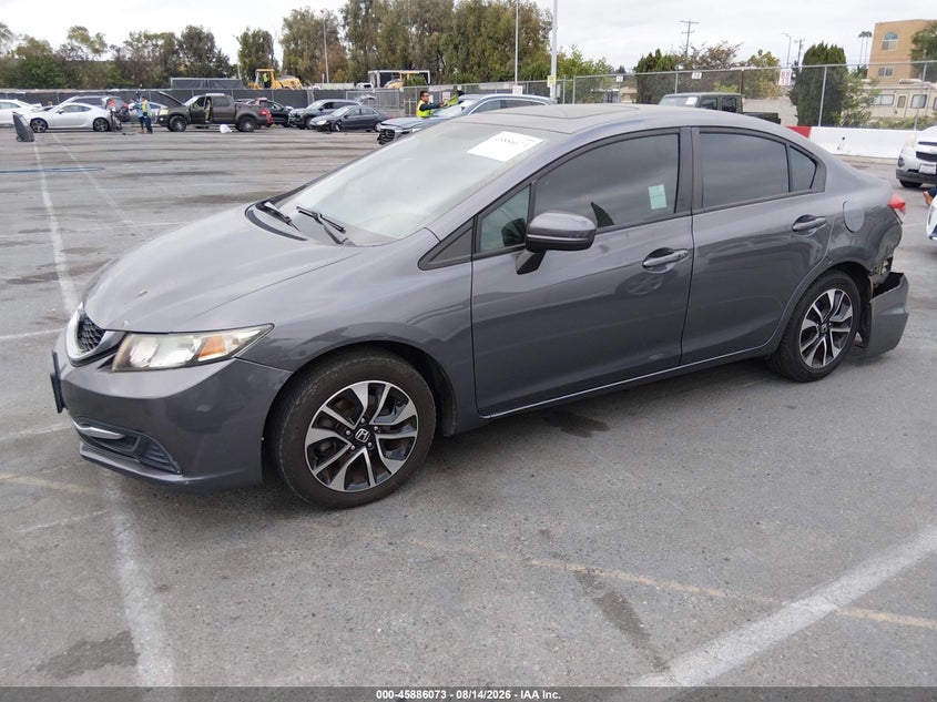 2015 HONDA CIVIC SEDAN 1.8L I-4 VVT, REGULAR , 143HP