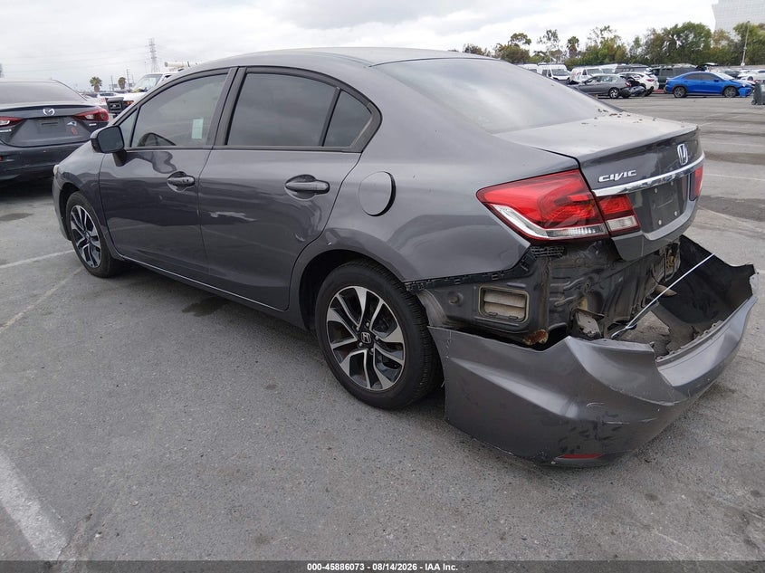 2015 HONDA CIVIC SEDAN 1.8L I-4 VVT, REGULAR , 143HP