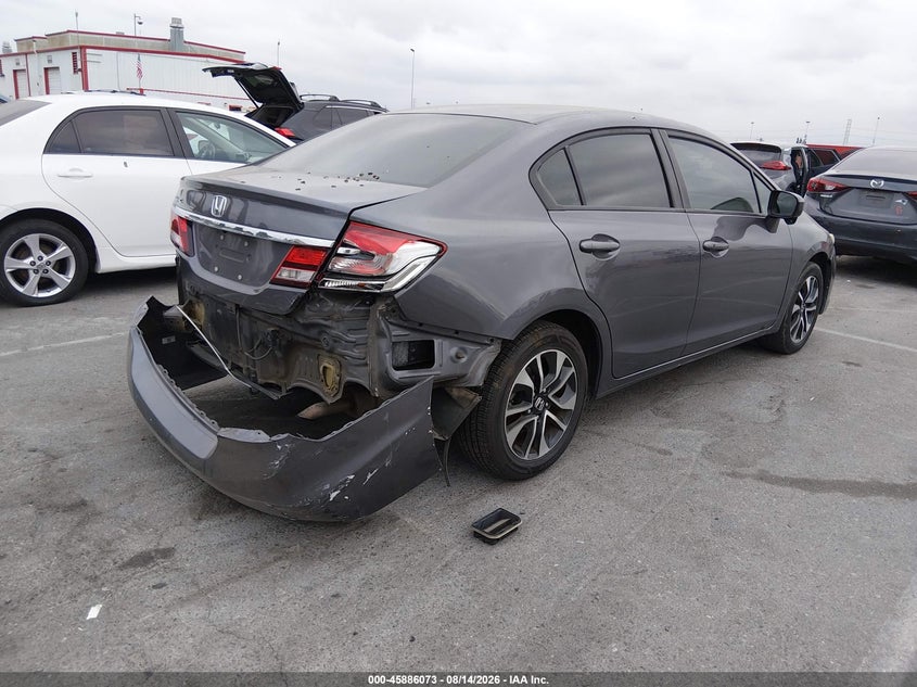 2015 HONDA CIVIC SEDAN 1.8L I-4 VVT, REGULAR , 143HP