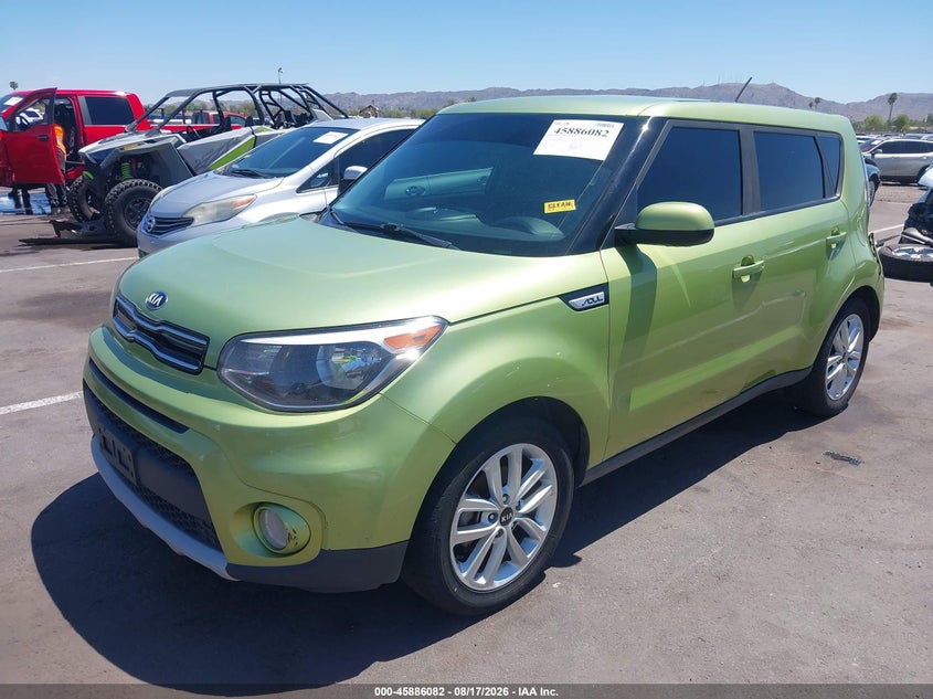 2019 Kia Soul, Удар ззаду, IAAI, VIN KNDJP3A53K7917942 — фото 2