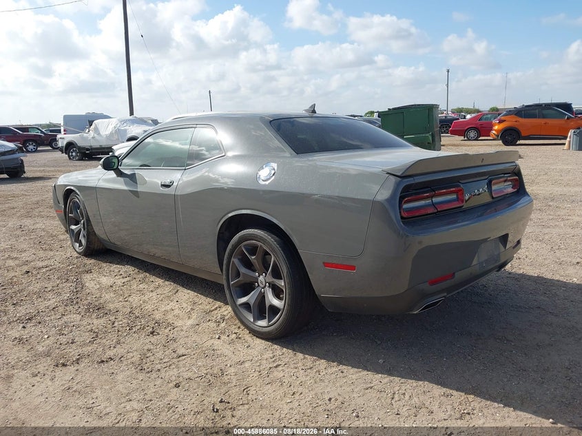 Vin: 2c3cdzag2jh228150, lot: 46385119, dodge challenger sxt plus 20183