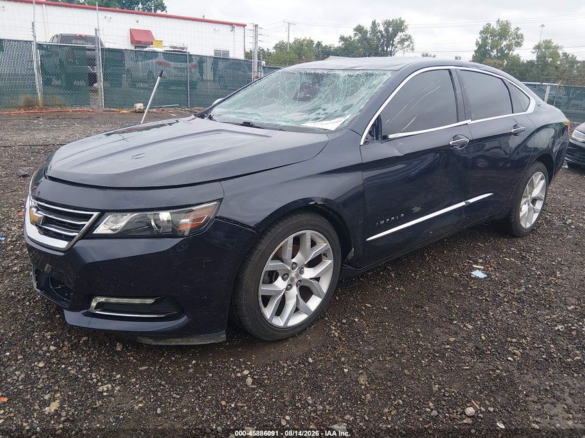 2017 Chevrolet Impala, Front End, IAAI, VIN 2G1145S37H9119901 — photo 2
