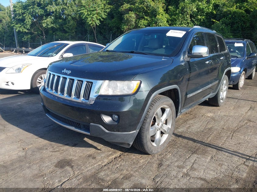 2012 Jeep Grand Cherokee, Right Rear, IAAI, VIN 1C4RJFBTXCC287445 — photo 2