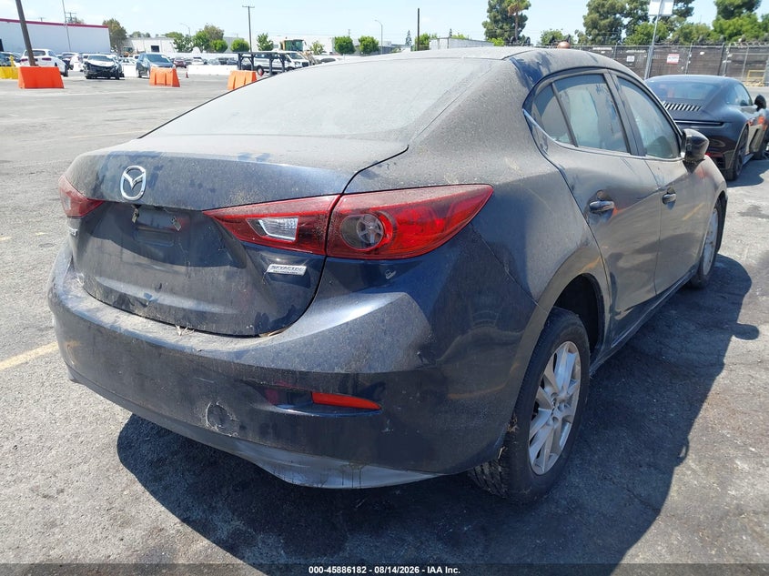 2016 MAZDA 3 SEDAN 2.0L I-4 DI, DOHC, VVT, 155HP