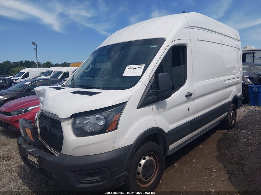 2020 Ford Transit, Front End, IAAI, VIN 1FTBR1X81LKA09704 — photo 2