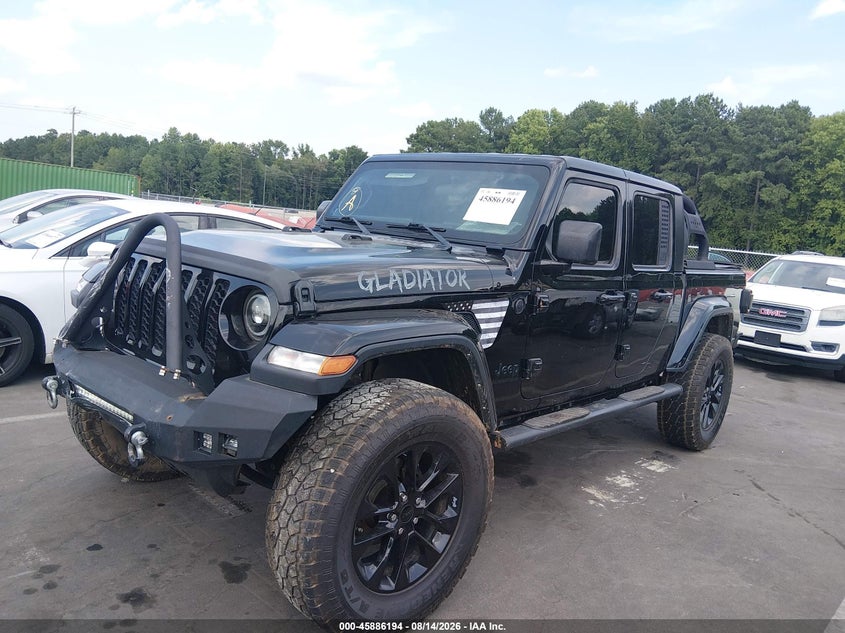 2023 Jeep Gladiator, Front End, IAAI, VIN 1C6HJTAGXPL500678 — photo 2