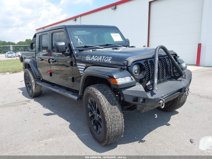 Vin: 1c6hjtagxpl500678, lot: 46385228, jeep gladiator sport s 4x4 2023 img_1