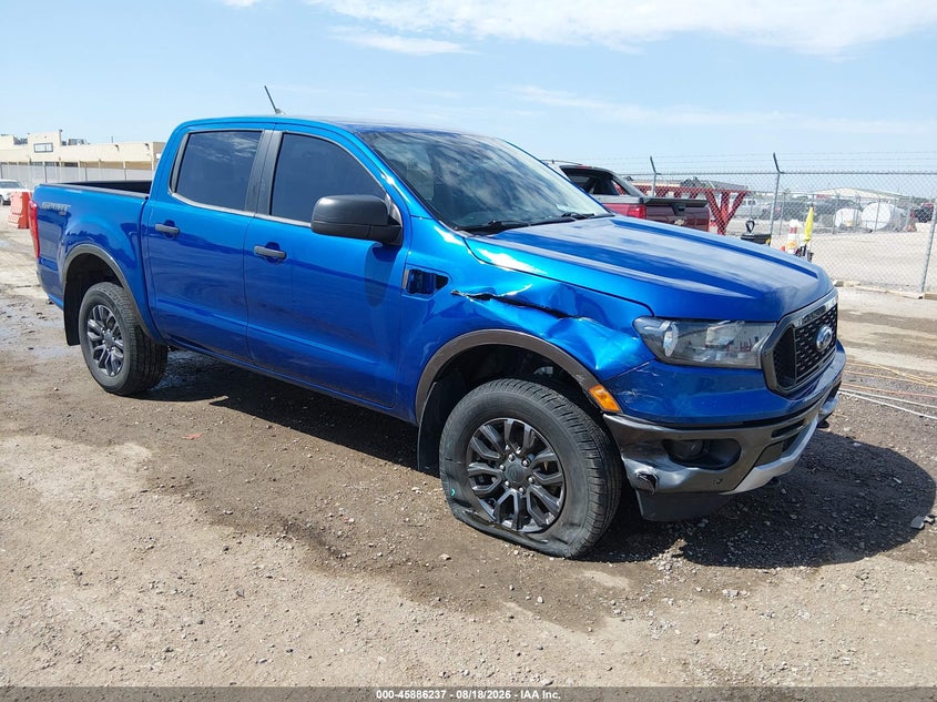 2019 Ford Ranger Xlt, Right Front, IAAI, VIN 1FTER4FH0KLB08118