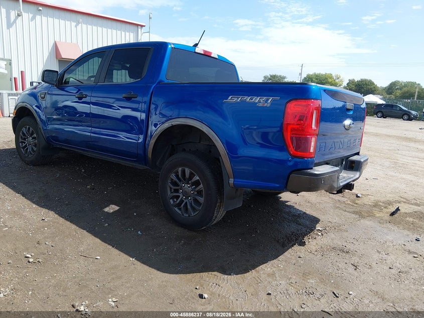 2019 FORD RANGER TRUCK 2.3L I-4 DI, DOHC, VVT, TURBO, 270HP