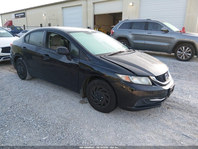 Vin: 19xfb2f58de018150, lot: 46385276, honda civic lx 20131